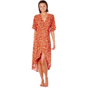 Rip Curl Lunar Tides Wrap Korte Mouw Jurk