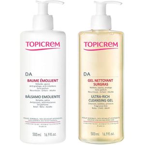 Topicrem - Ultra-Hydraterende Body Balm - 1L - Voor Alle Huidtypes - Niet-Vet