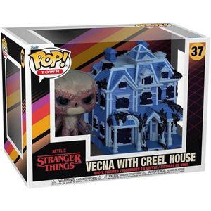 Funko Stranger Things Pop! Town Vinyl Vecna With Creel House 9 Cm Figure Blauw