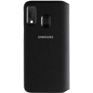 Samsung Galaxy A20e Wallet Case Cover Zwart