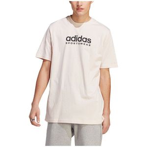 Adidas All Szn Short Sleeve T-shirt Beige L / Regular Man