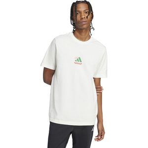 Adidas Lounge Pizza Graphic T-shirt Met Korte Mouwen