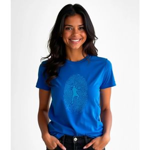 Kruskis Padel Fingerprint T-shirt Met Korte Mouwen