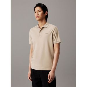 Calvin Klein Smooth Cotton Slim Korte Mouw Poloshirt