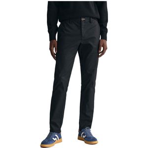 Gant Slim Fit Tech Prep™ Chino Pants Zwart 34 / 30 Man