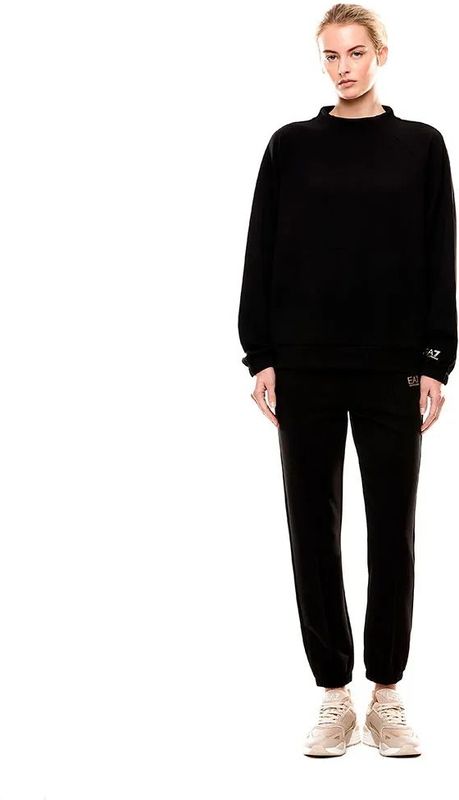 EA7 - 7W000672_AF12501 - Trainingsset - Zwart - Polyester - Lange Mouwen