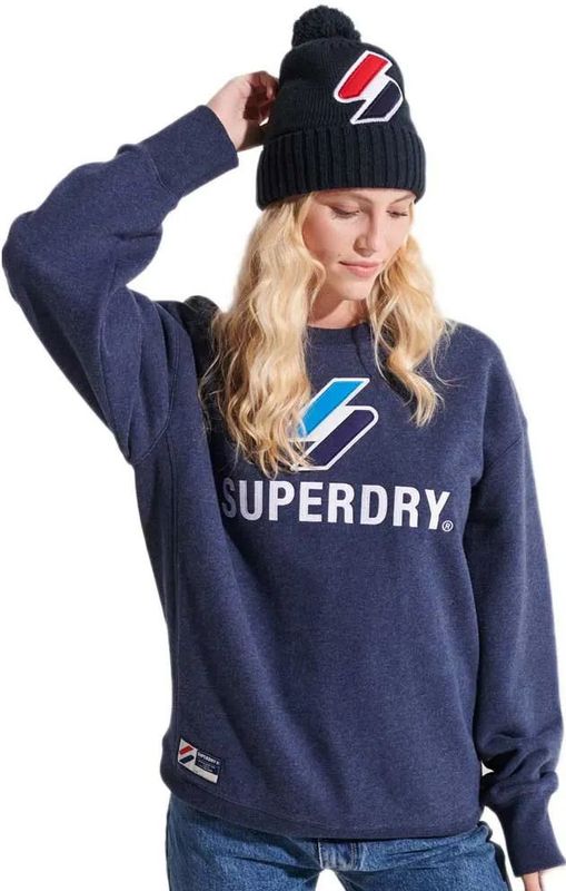 Superdry - Code Logo Apq - Sweatshirt - Oversized