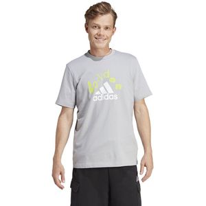 Adidas Ldn Gt1 Short Sleeve T-shirt Grijs S Man