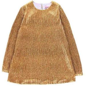 Boboli Knit Short Dress Goud 12 Years