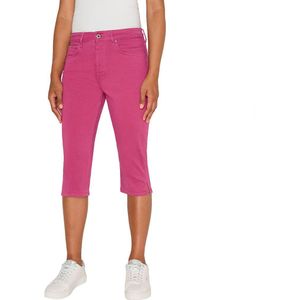 Pepe Jeans Skinny Crop 3/4 Pants Roze 26 Vrouw