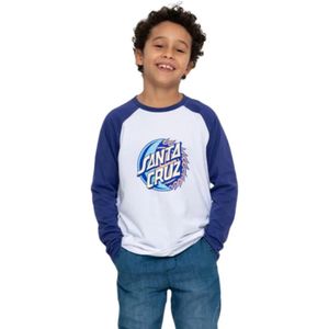 Santa Cruz Eclipse Front Baseball Top T-shirt Met Lange Mouwen