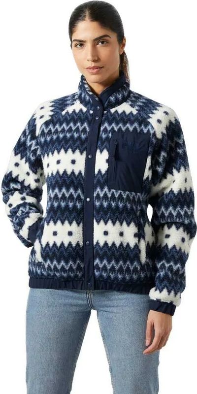 Helly Hansen - Imperial Printed Pile Snap - Vrouwentrui - Fleece - Casual