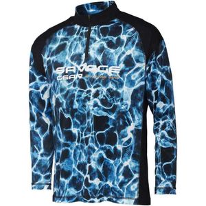Savage Gear Marine Uv T-shirt Met Lange Mouwen