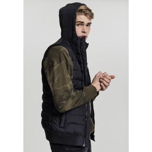 Urban Classics Bubble Hooded Jacket Zwart L Man