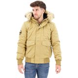 Superdry Everest Bomber Jacket Beige 2XL Man