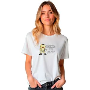 Kruskis Born To Play Football T-shirt Met Korte Mouwen