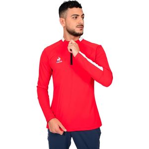 Le Coq Sportif 2220029 N°1 Training Sweatshirt Met Halve Rits