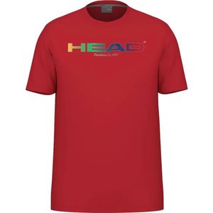 Head Racket Rainbow T-shirt Met Korte Mouwen