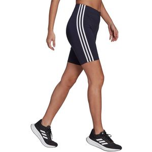 Adidas Essentials 3 Stripes Short Leggings Blauw S Vrouw