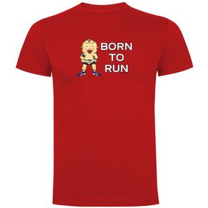 Kruskis Born To Run Short Sleeve T-shirt Rood L Man