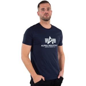 Alpha Industries Basic Reflective Print T-shirt Met Korte Mouwen