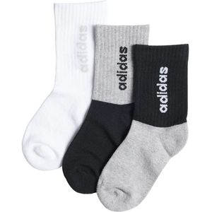 adidas - Linear - Huissokken - Katoenmix - Set van 3