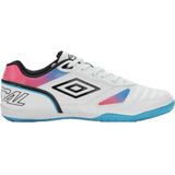 Umbro - Sala CTRL - Futsal Zaalschoenen - Wit - Zwart - Atoomblauw - Roze Glo