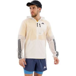 Adidas Own The Run Excite 3 Stripes Jacket Wit L / Regular Man