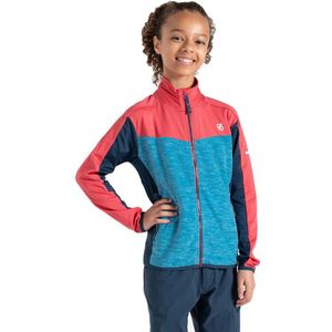 Dare2b Emergent Core Stretch Full Zip Sweatshirt Blauw,Roze 9-10 Years Jongen