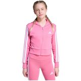 adidas - Essentials 3-Stripes - Hoodie - Zwart - Met Volledige Rits