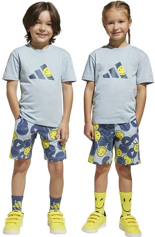 Adidas - X Smileyworld Summerset Set - Trainingspak - Katoen - Kinderen