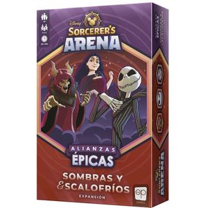 Juegos Disney Sorcerer Arena Shadows And Chills Expansion Recommended Board Game Paars