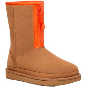 Ugg Classic Short Zipper Tape Logo Laarzen