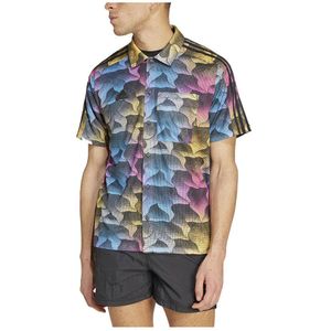 Adidas Tiro Aop Short Sleeve Shirt Veelkleurig L / Regular Man