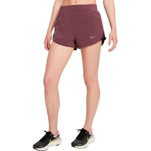 Nike Dri Fit Run Division Tempo Luxe Shorts Rood XL Vrouw