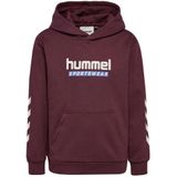 Hummel - Logo - Hoodie - Blauw - Katoen