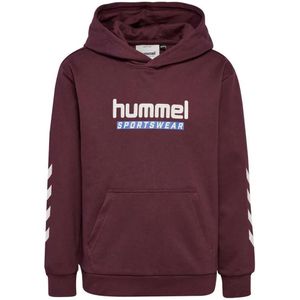 Hummel - Logo - Hoodie - Blauw - Katoen