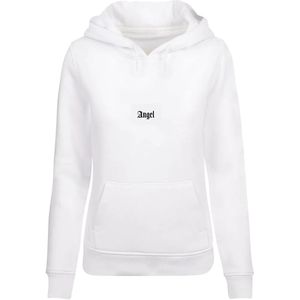 Miss Tee - Angel Hoodie trui - Wit