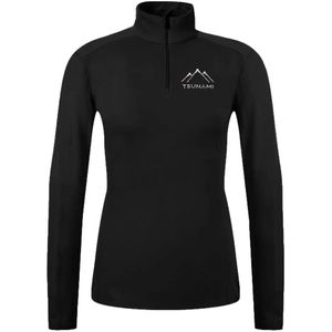 Tsunami Olympic Half Rits Lange Mouw T-shirt