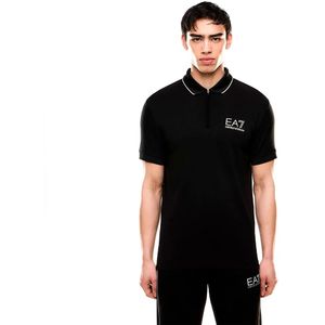 Ea7 Emporio Armani Train Gold Label Korte Mouw Poloshirt