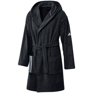 Adidas Dressing Gown Bathrobe Zwart M