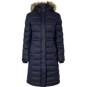 Pepe Jeans May Long Puffer Jacket Blauw M Vrouw