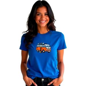 Kruskis Hippie Van Snowboard T-shirt Met Korte Mouwen