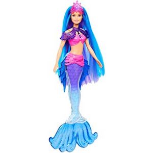 Barbie Mermaid Power Malibu Doll Veelkleurig