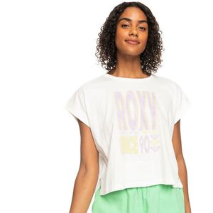 Roxy Alone On The Beach Short Sleeve T-shirt Wit S Vrouw
