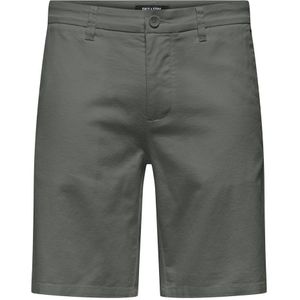 Only & Sons Mark 0011 Chino Shorts Grijs L Man