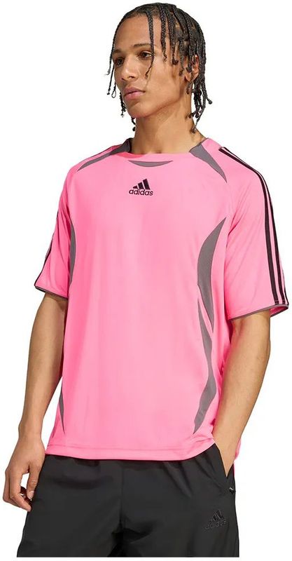 adidas - Teamgeist T-shirt - Zwart - 100% Polyester (Gerecycled)