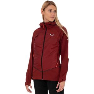 Salewa - Womens Pedroc TWR / DST Wool - Softshelljack - Rood