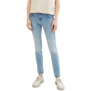 Tom Tailor Tapered 1041013 Relaxed Fit Jeans Blauw 34 / 30 Vrouw