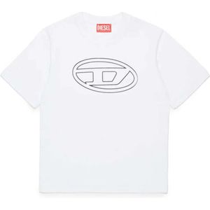 Diesel Kids J01788 T-shirt Met Korte Mouwen
